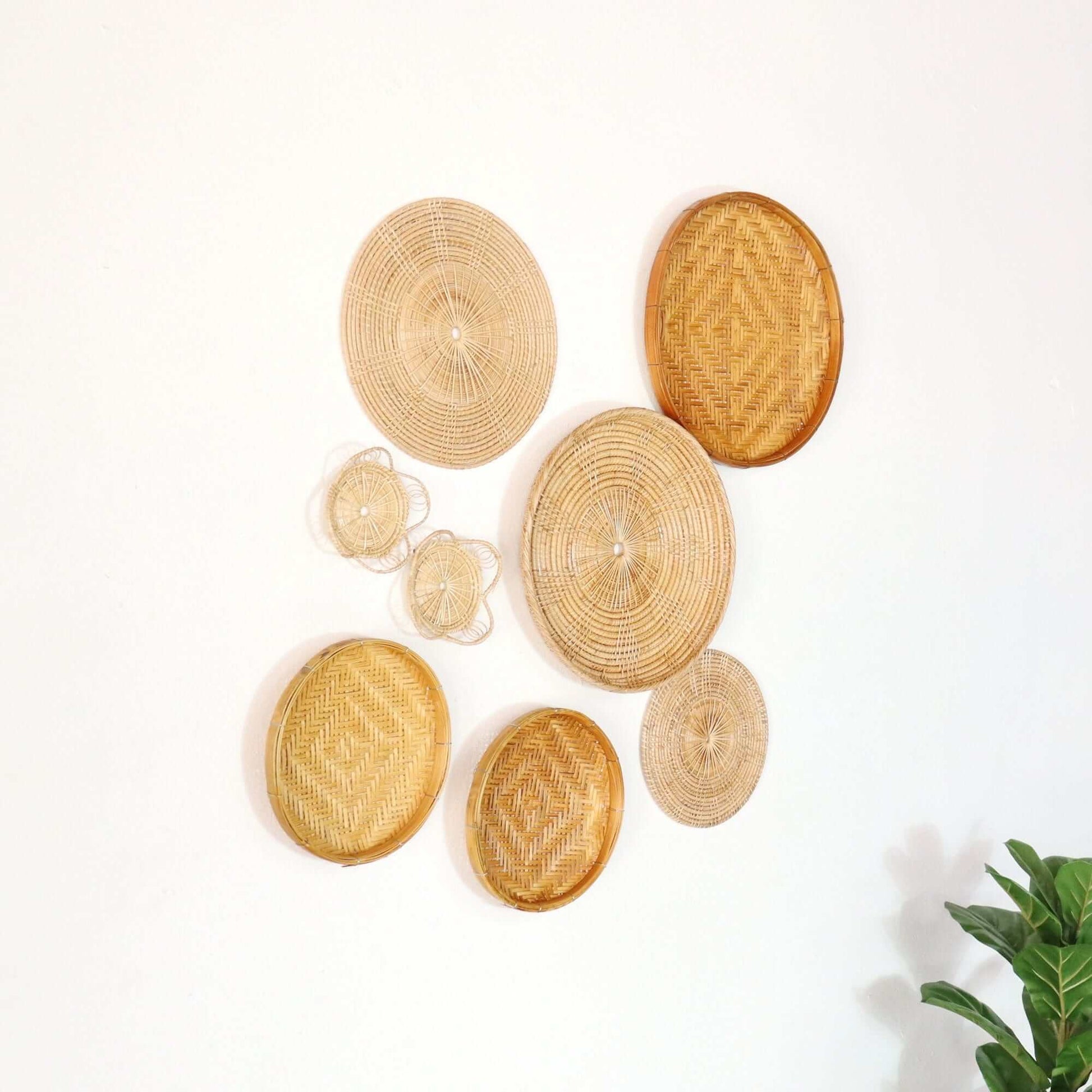 Chicha - Wall Hanging Art DeCor Set Of 8 By Thaihome | Wall Decor | Modishstore - 4