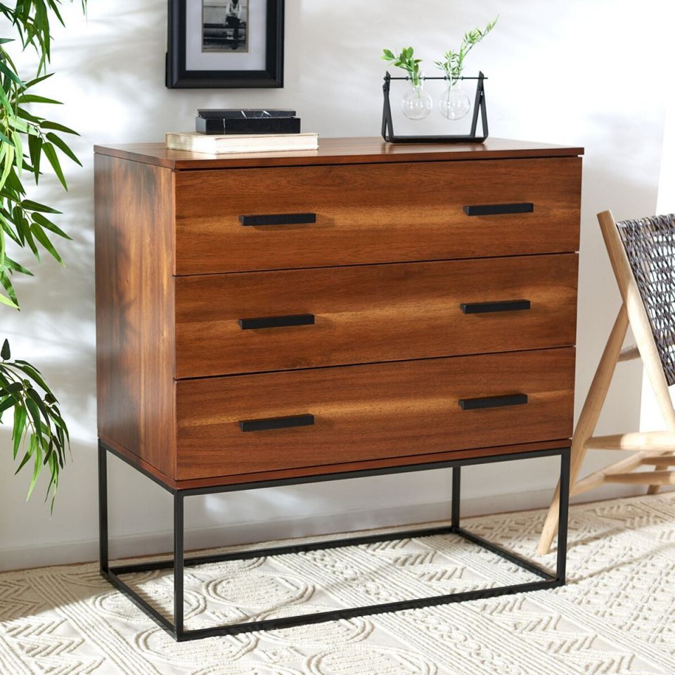 Safavieh Marquise 3 Drawer Chest | Drawers | Modishstore - 2