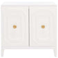Safavieh Riya 2 Door Cabinet - White | Cabinets | Modishstore