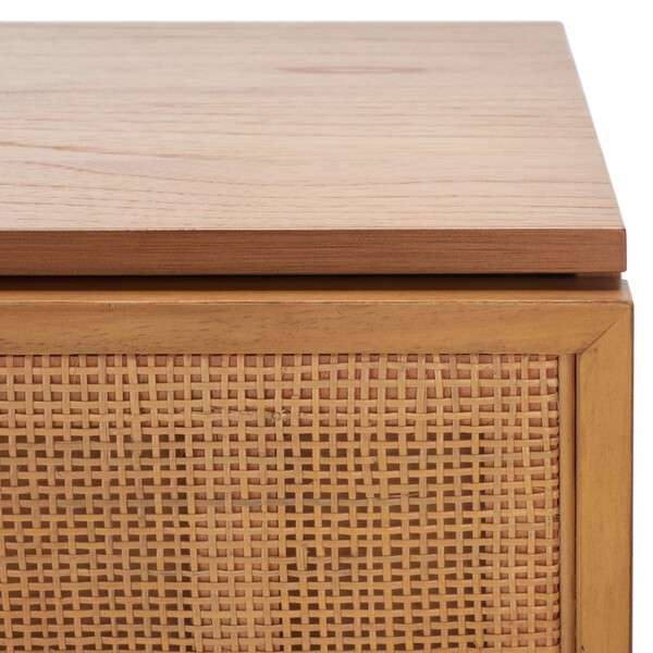 Safavieh Zadie 3 Drawer Rattan Chest - Natural With Natural Rattan | Drawers | Modishstore - 2