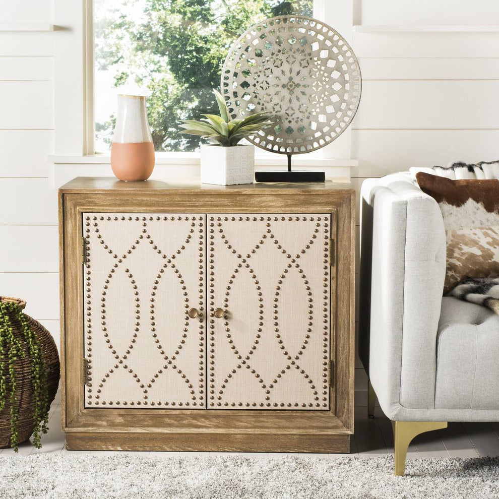 Safavieh Yuna 2 Door Chest | Cabinets | Modishstore - 1