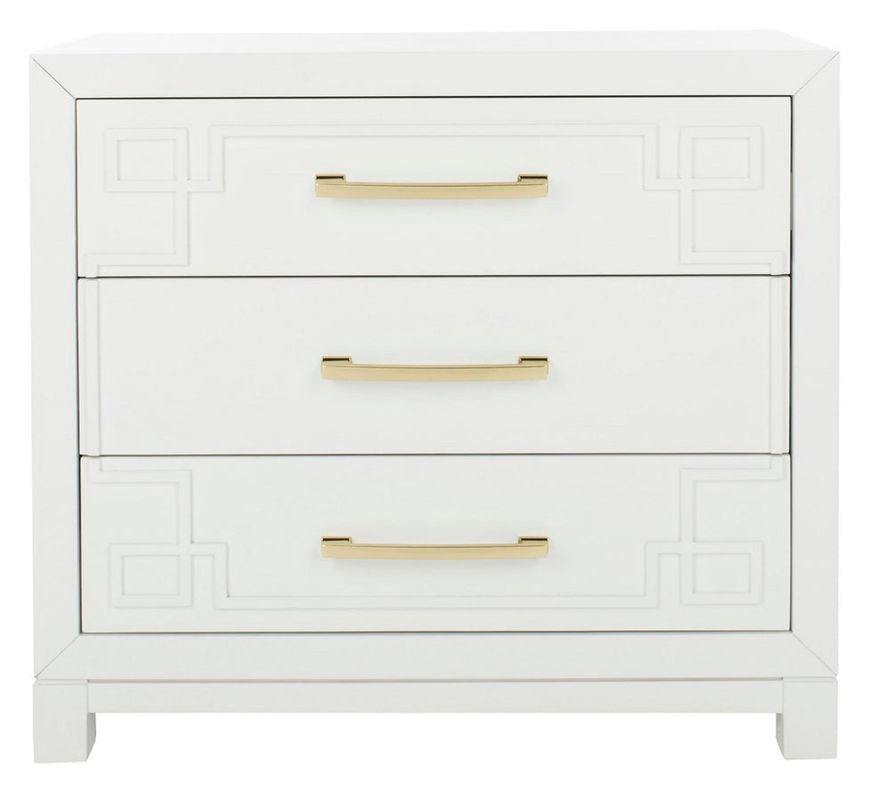 Safavieh Raina 3 Drawer Chest | Drawers | Modishstore - 1