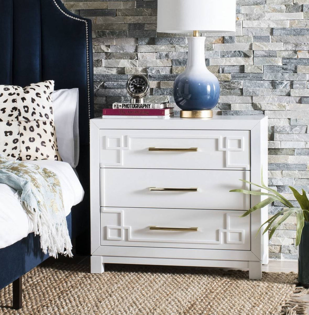 Safavieh Raina 3 Drawer Chest | Drawers | Modishstore - 2