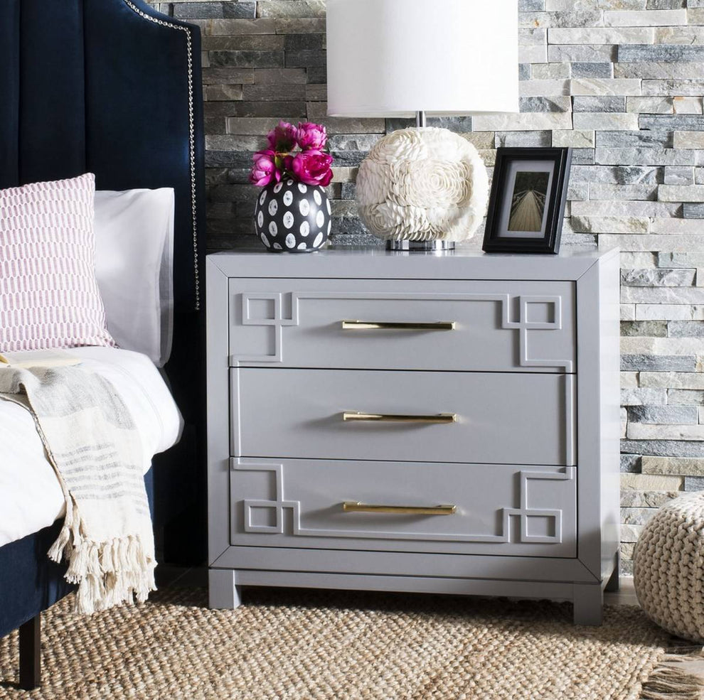 Safavieh Raina 3 Drawer Chest | Drawers | Modishstore - 14