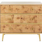 Safavieh Katia 3 Drawer Chest - Natural | Drawers | Modishstore - 2