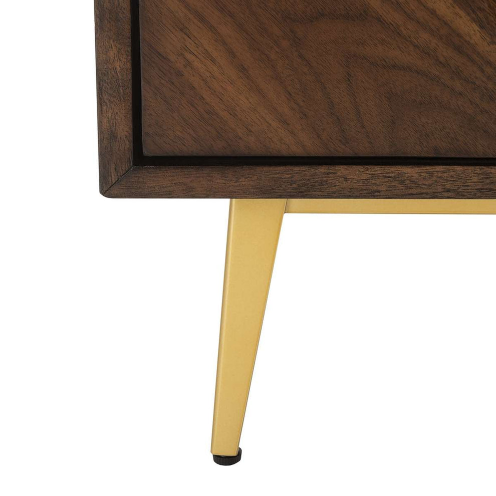 Safavieh Katia 3 Drawer Chest - Walnut | Drawers | Modishstore - 4