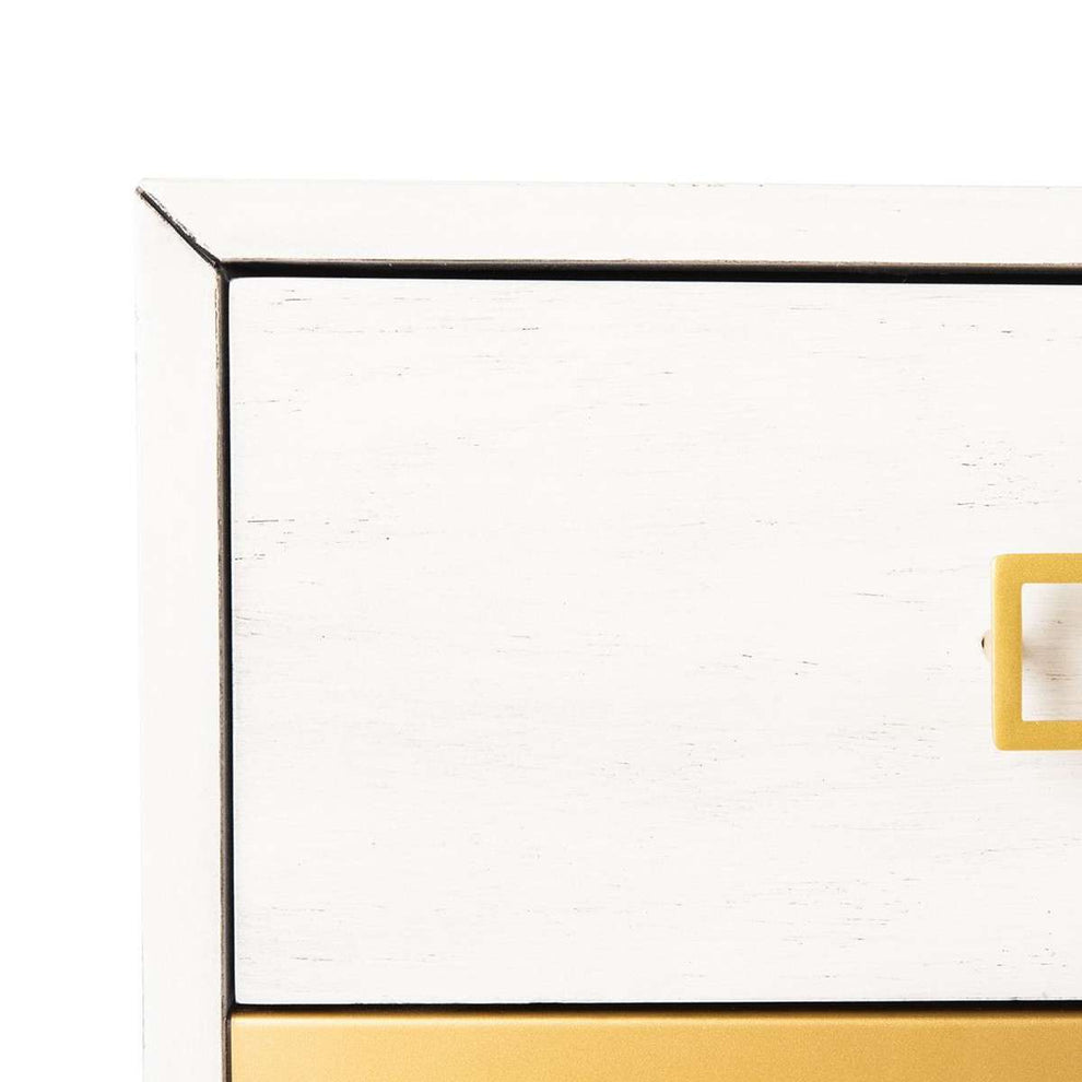 Safavieh Katia 3 Drawer Chest - White Wash | Drawers | Modishstore - 3