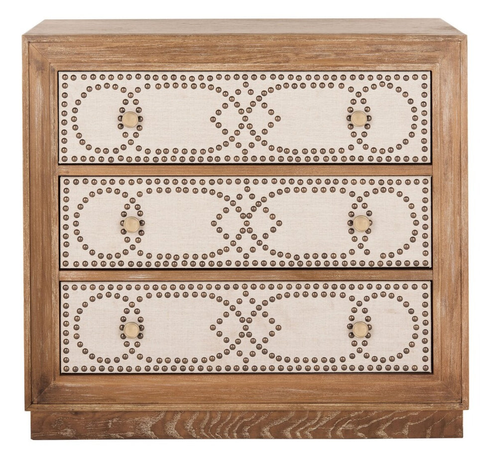 Safavieh Kenta 3 Drawer Chest | Drawers | Modishstore - 1