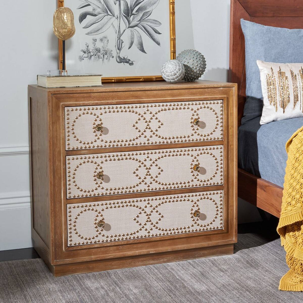 Safavieh Kenta 3 Drawer Chest | Drawers | Modishstore - 2