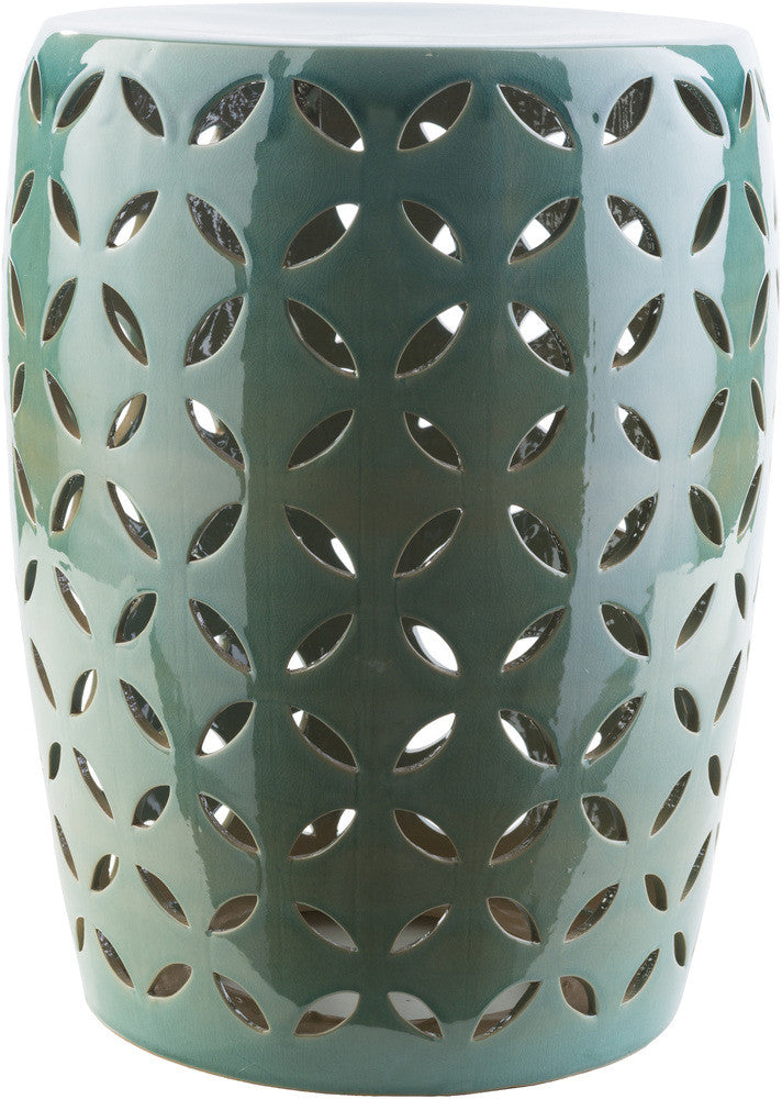 Surya Chantilly Ceramic Stool | Outdoor Stools & Benches | Modishstore-2
