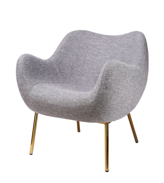 Modrest Cicero - Modern Grey Accent Chair | Lounge Chairs | Modishstore