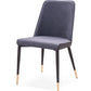 Modrest Clyburn - Modern Dark Grey Dining Chair (Set of 2) | Dining Chairs | Modishstore