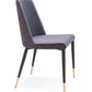Modrest Clyburn - Modern Dark Grey Dining Chair (Set of 2)