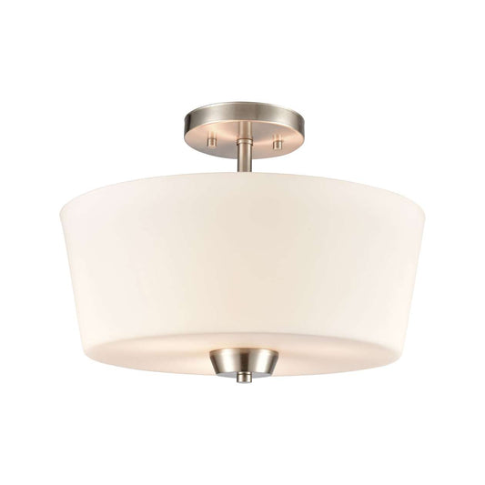 3L Semi Flush In BN | Ceiling Lamps | Modishstore