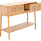 Safavieh Baisley 2 Drawer Rattan Console Table | Console Tables | Modishstore - 4