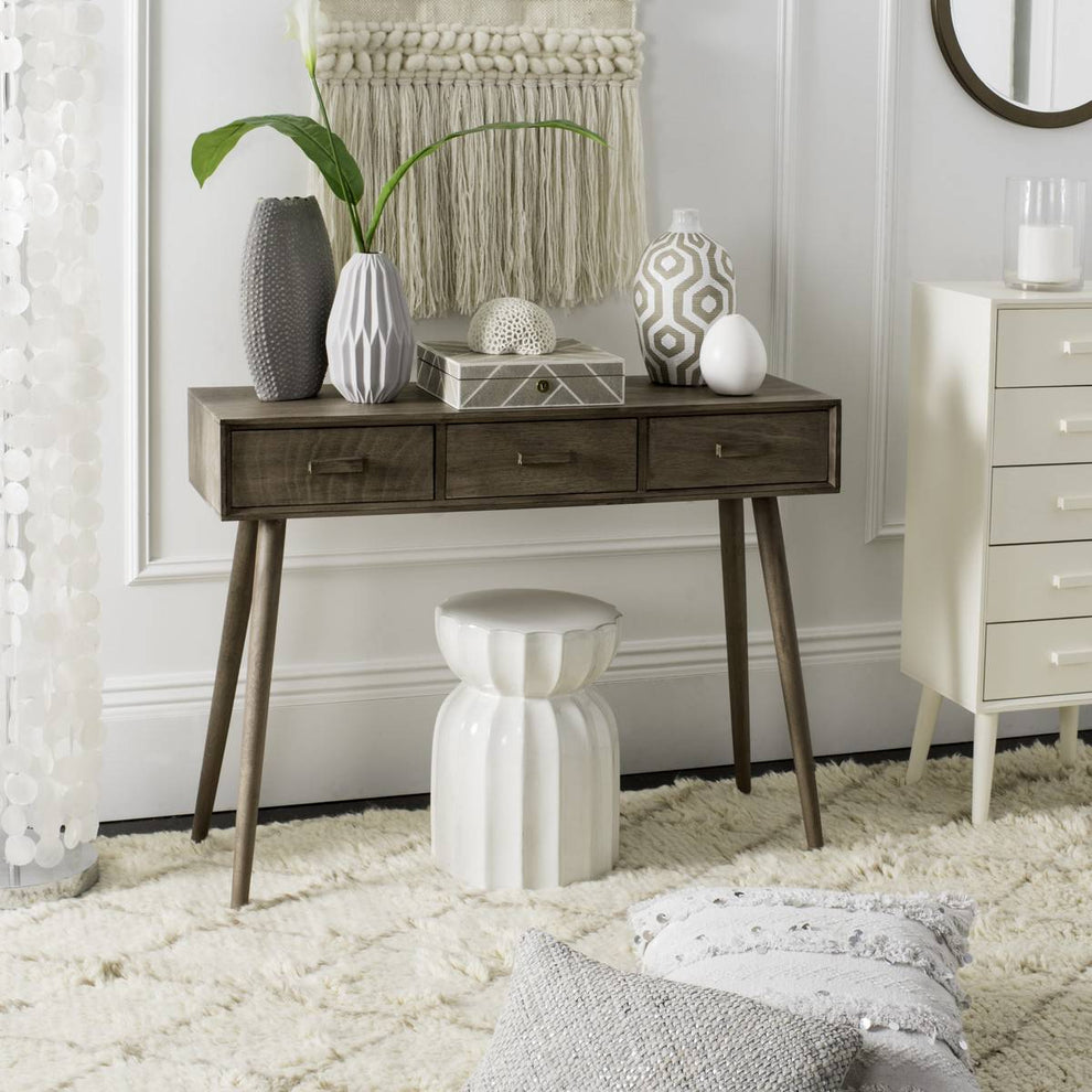 Safavieh Albus 3 Drawer Console Table | Console Tables | Modishstore - 5