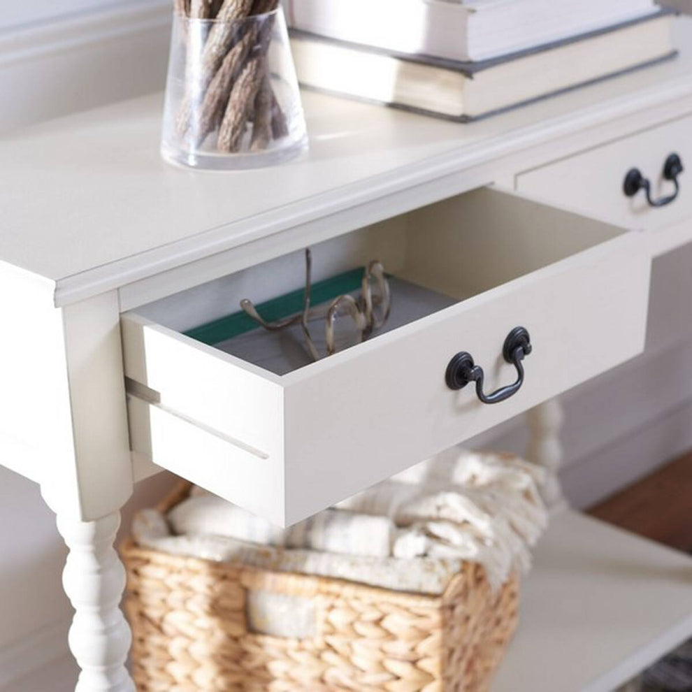 Safavieh Athena 2 Drawer Console Table | Console Tables | Modishstore - 4