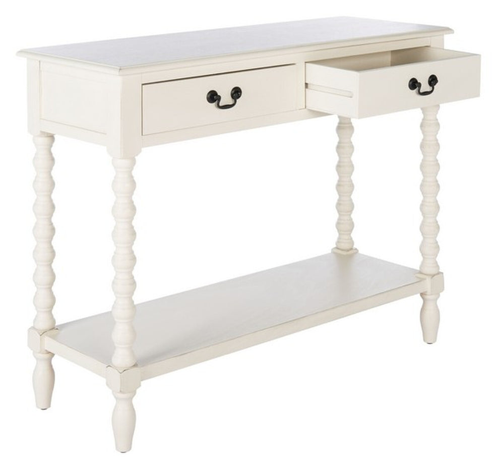 Safavieh Athena 2 Drawer Console Table | Console Tables | Modishstore - 3