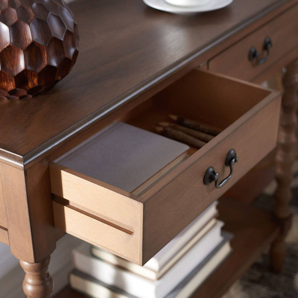 Safavieh Athena 2 Drawer Console Table | Console Tables | Modishstore - 11
