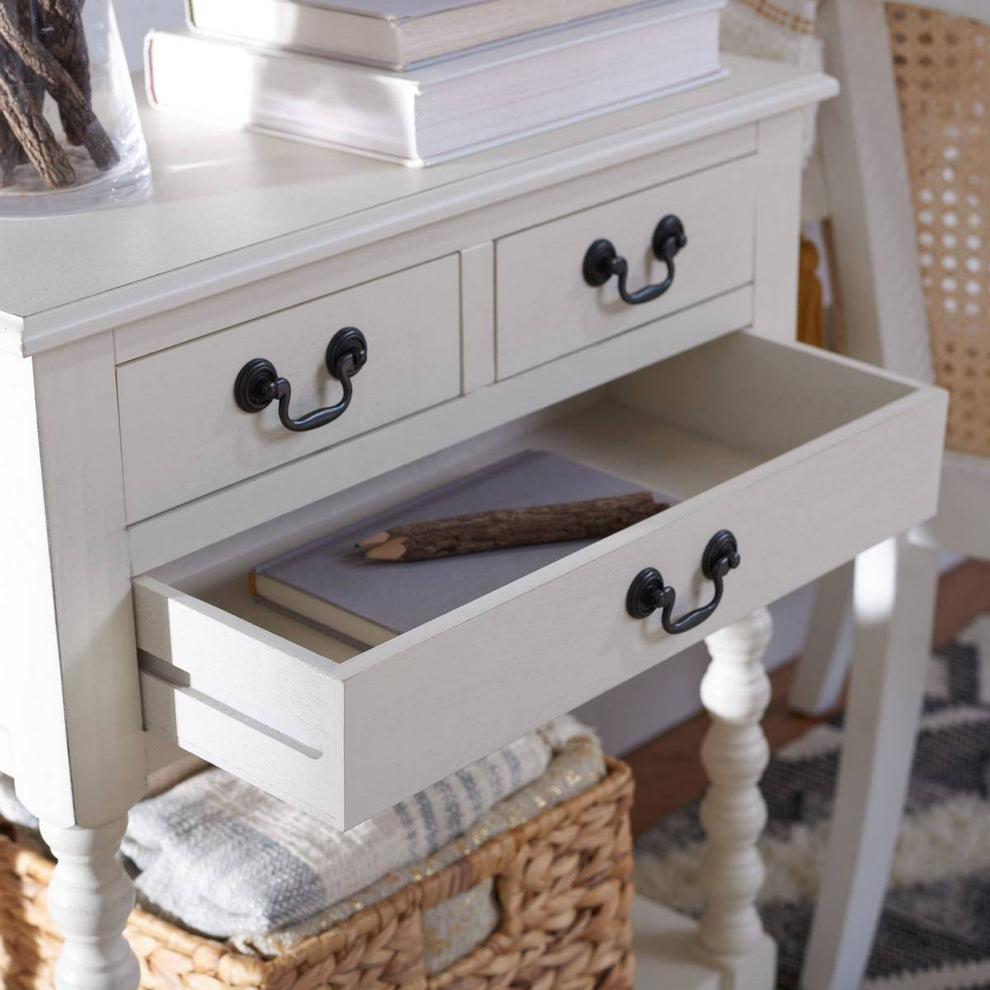Safavieh Athena 3 Drawer Console Table | Console Tables | Modishstore - 3