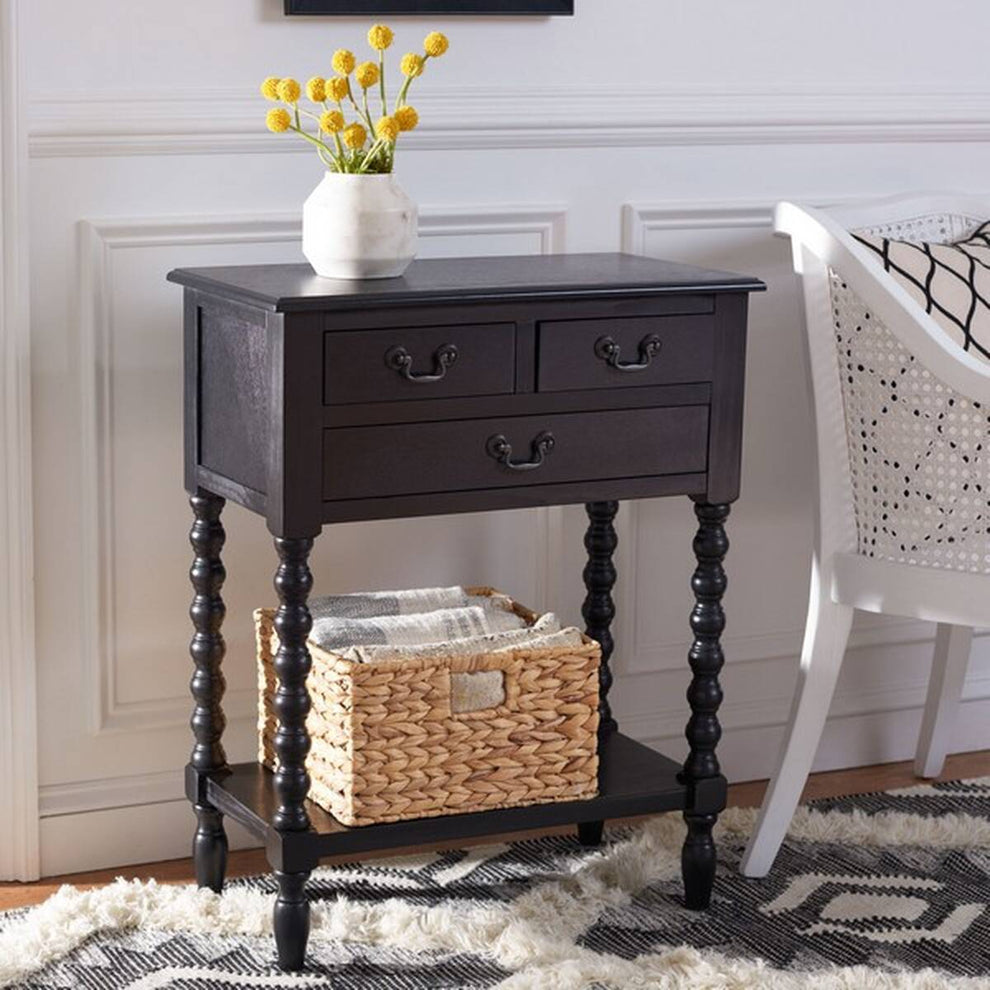Safavieh Athena 3 Drawer Console Table | Console Tables | Modishstore - 6