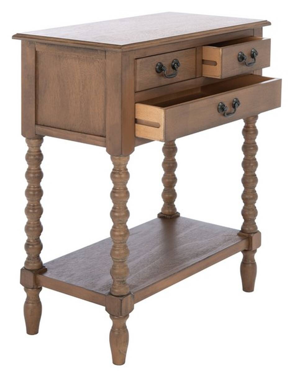 Safavieh Athena 3 Drawer Console Table | Console Tables | Modishstore - 11