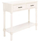 Safavieh Peyton 2 Drawer Console Table - Distressed White | Console Tables | Modishstore - 4