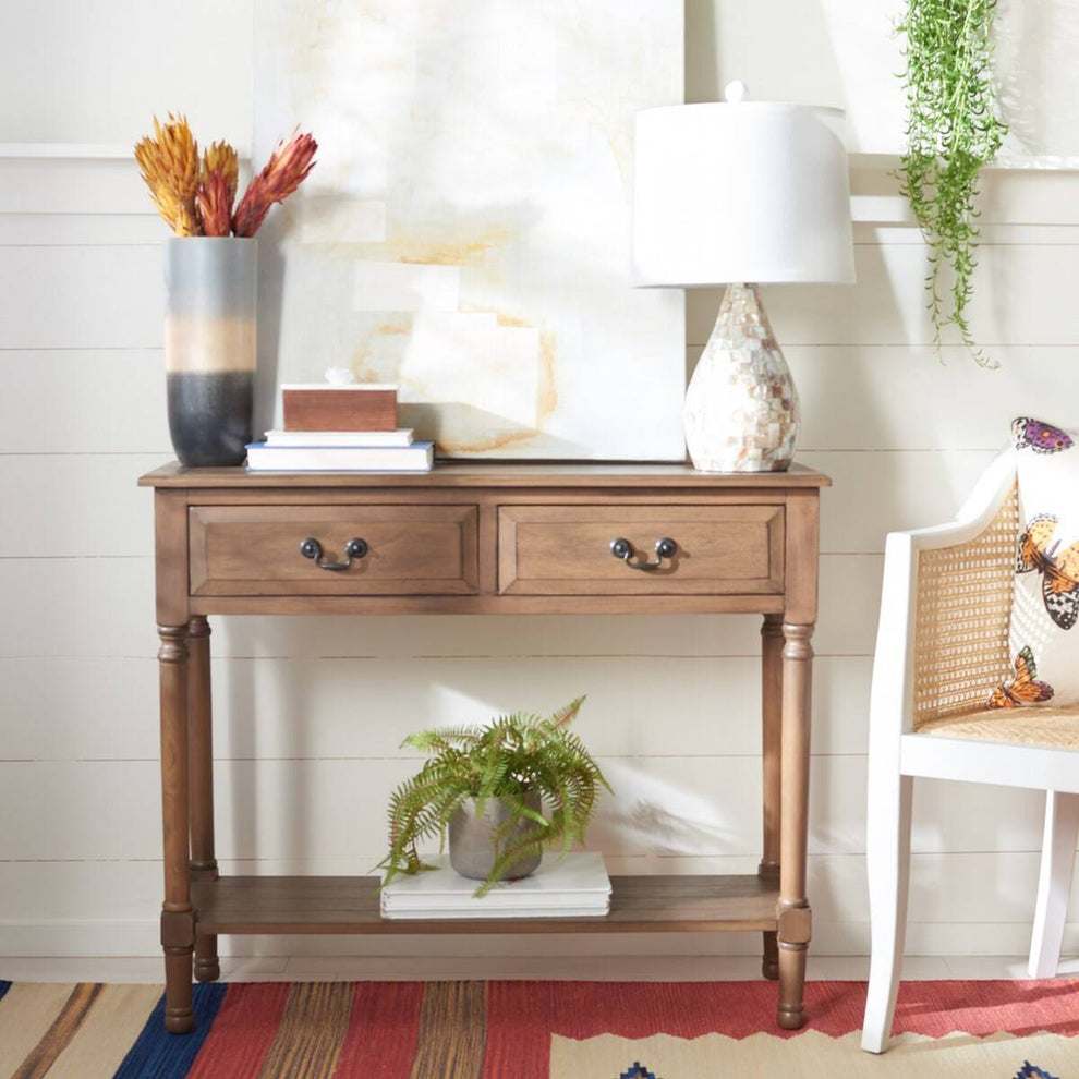 Safavieh Primrose 2 Drawer Console Table | Console Tables | Modishstore - 6