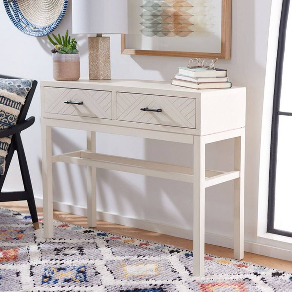 Safavieh Ajana 2 Drawer Console | Console Tables | Modishstore - 4