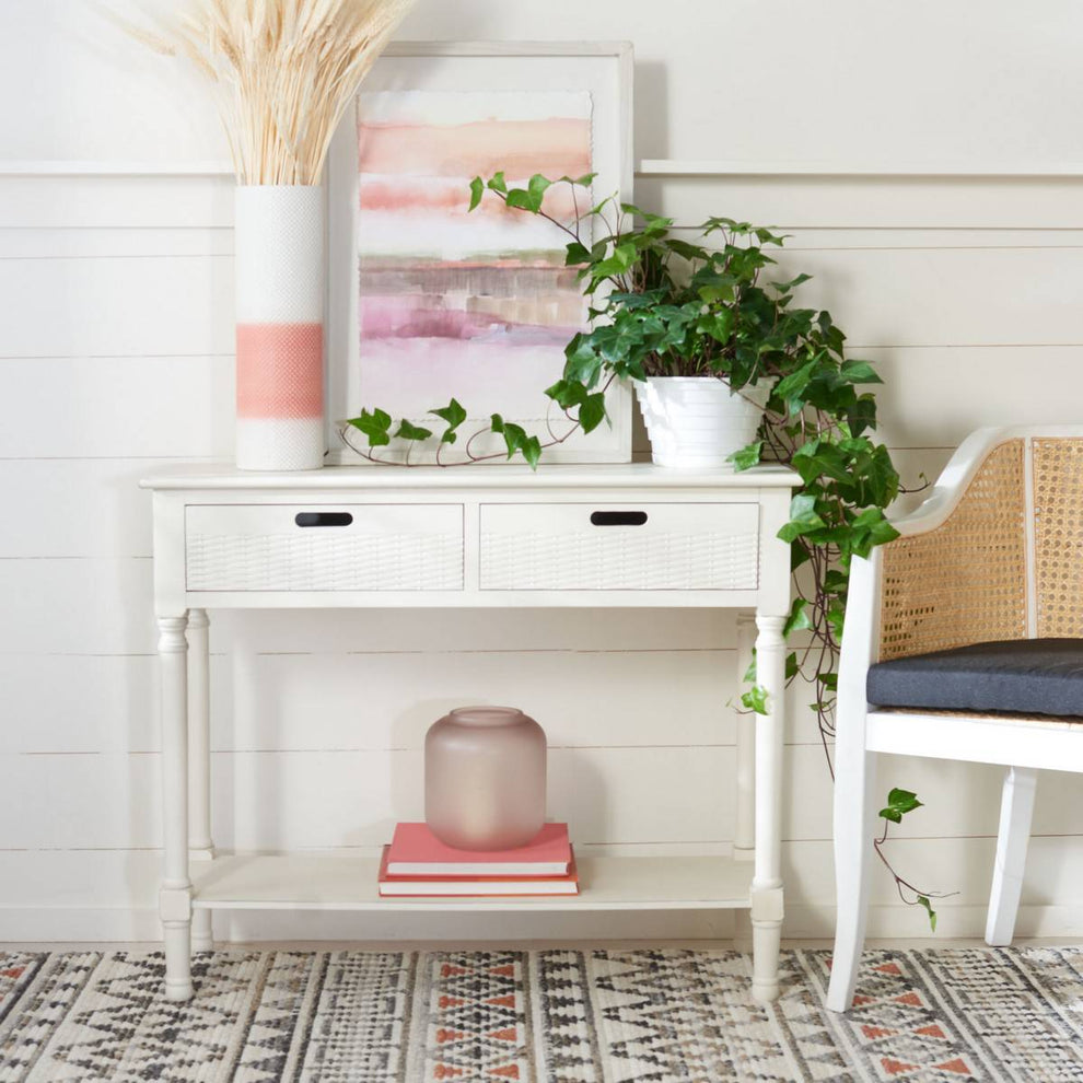 Safavieh Landers 2 Drawer Console | Console Tables | Modishstore - 2