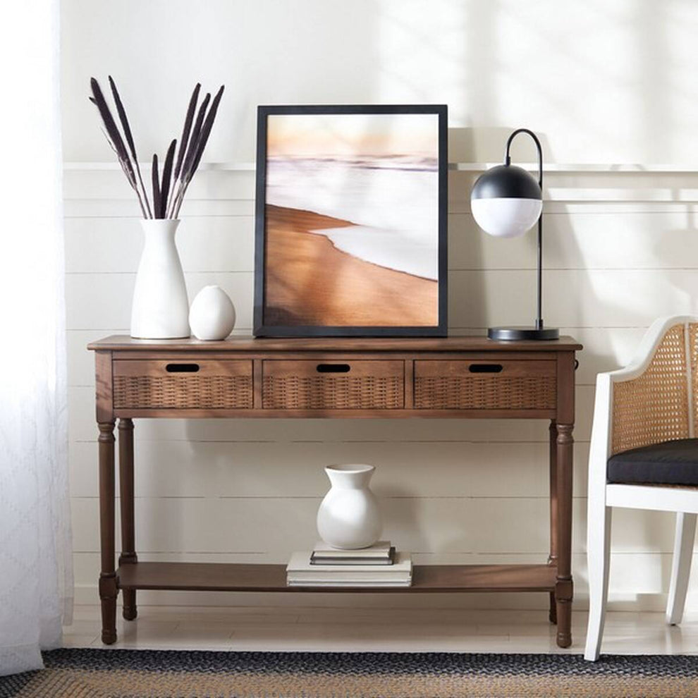 Safavieh Landers 3 Drawer Console | Console Tables | Modishstore - 10