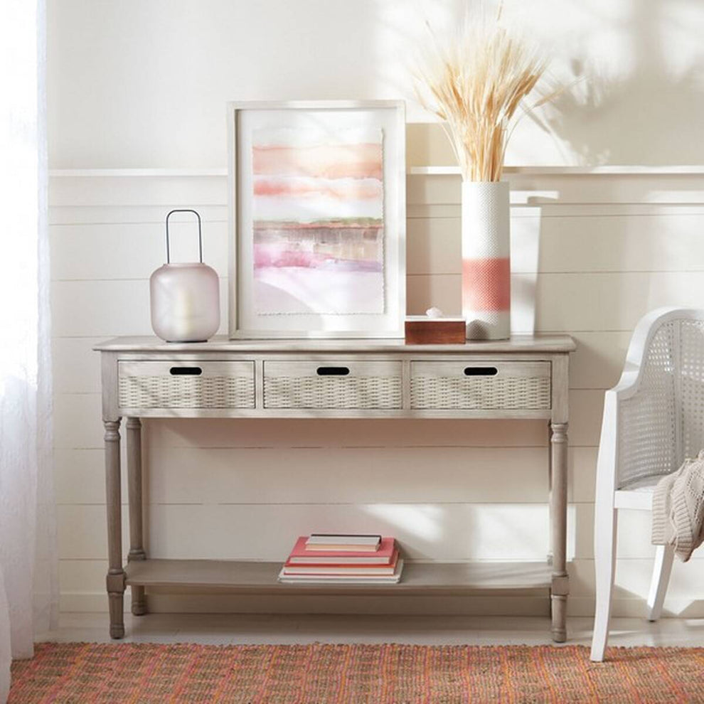 Safavieh Landers 3 Drawer Console | Console Tables | Modishstore - 14