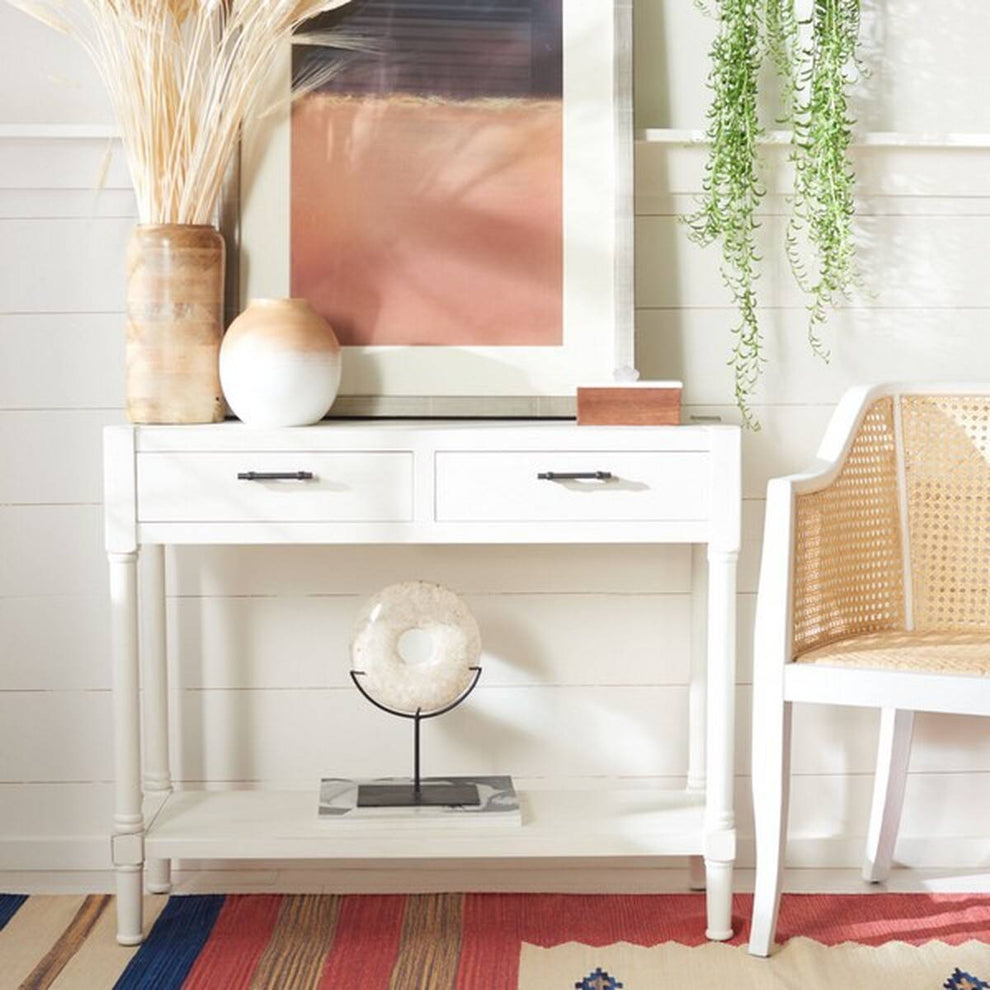 Safavieh Filbert 2 Drawer Console Table | Console Tables | Modishstore - 2