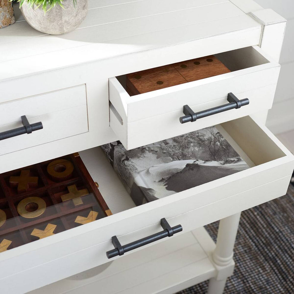 Safavieh Filbert 3 Drawer Console Table | Console Tables | Modishstore - 3