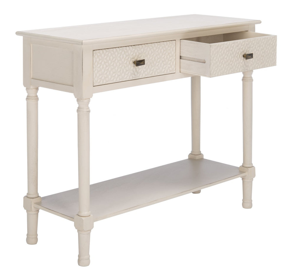 Safavieh Halton 2Drw Console Table | Console Tables | Modishstore - 4