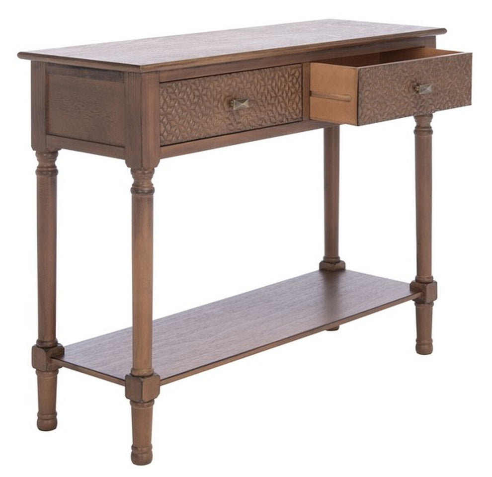 Safavieh Halton 2Drw Console Table | Console Tables | Modishstore - 8