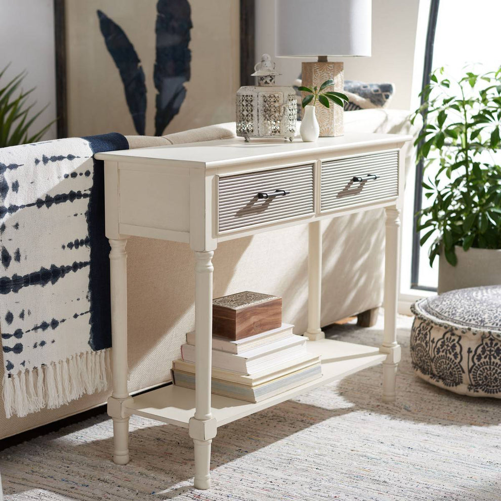 Safavieh Ryder 2Drw Console Table | Console Tables | Modishstore - 8