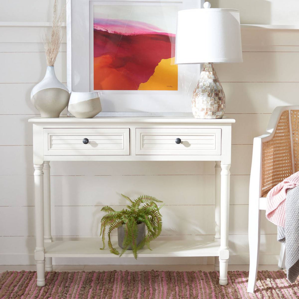Safavieh Tate 2Drw Console Table | Console Tables | Modishstore - 2