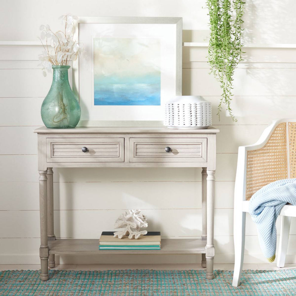 Safavieh Tate 2Drw Console Table | Console Tables | Modishstore - 6