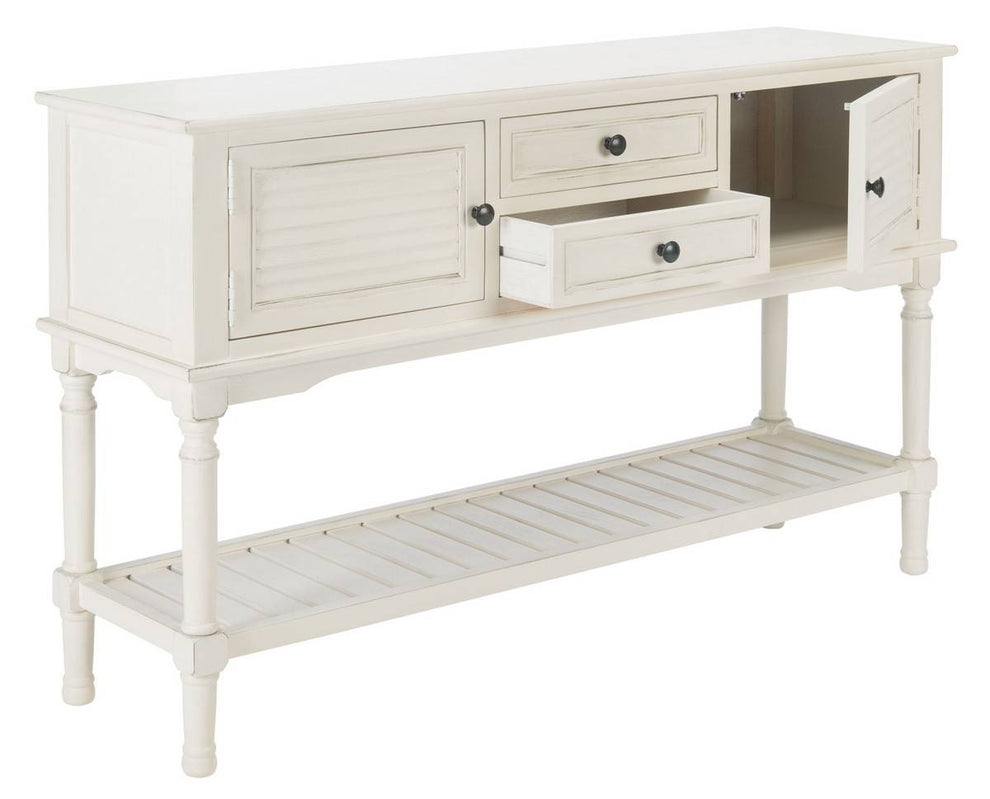 Safavieh Tate 2Drw 2 Door Console Table | Console Tables | Modishstore - 3