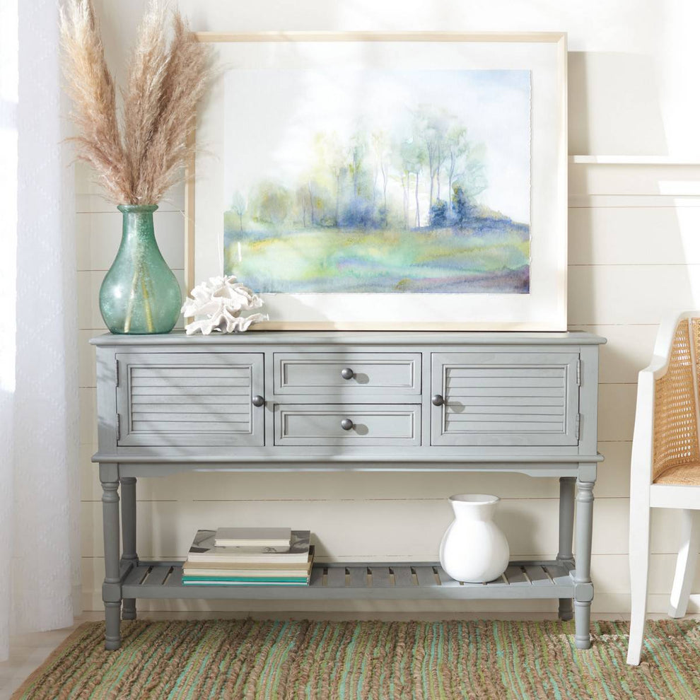 Safavieh Tate 2Drw 2 Door Console Table | Console Tables | Modishstore - 10