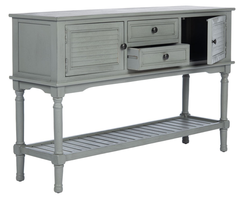Safavieh Tate 2Drw 2 Door Console Table | Console Tables | Modishstore - 12