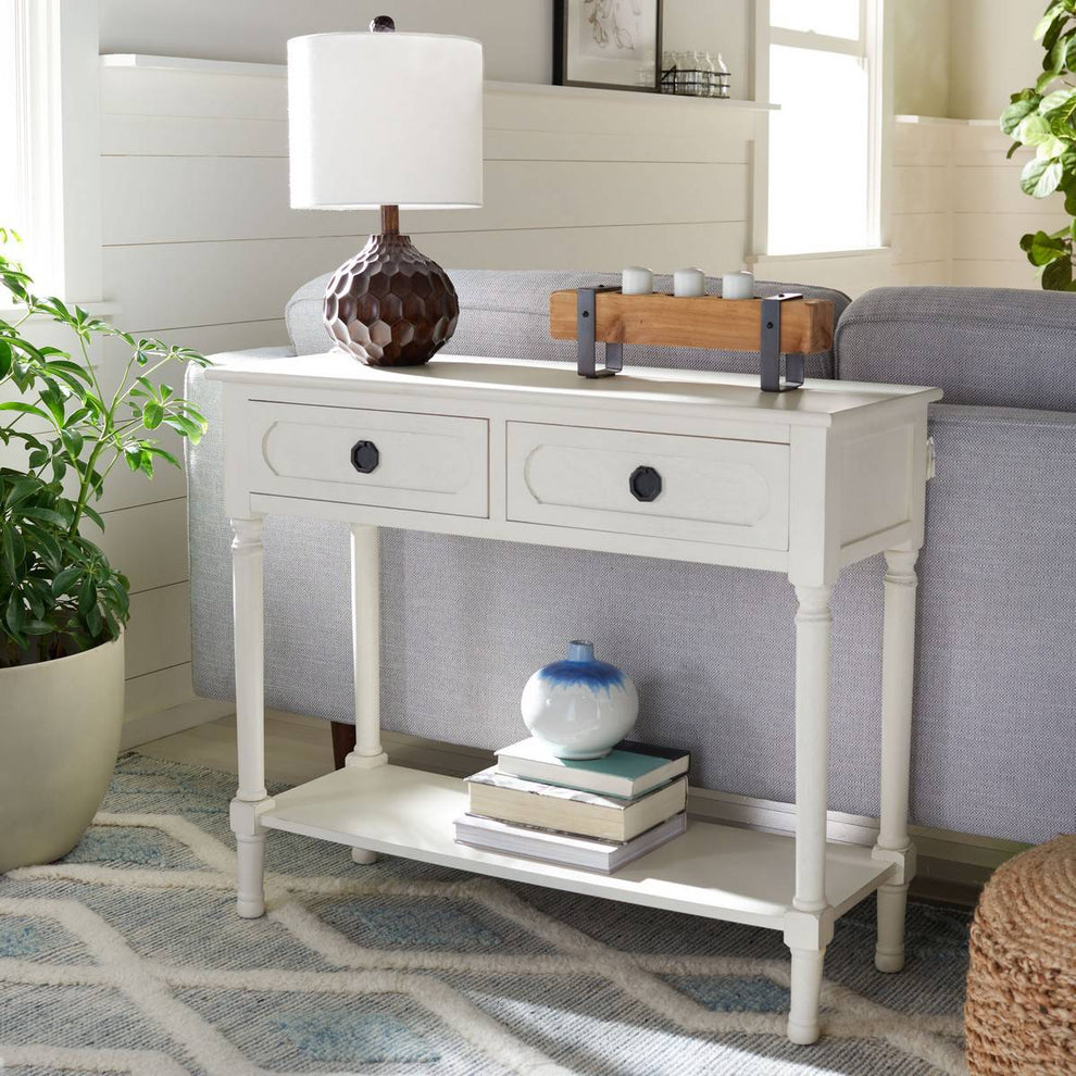 Safavieh Allura 2Drw Console Table | Console Tables | Modishstore - 2