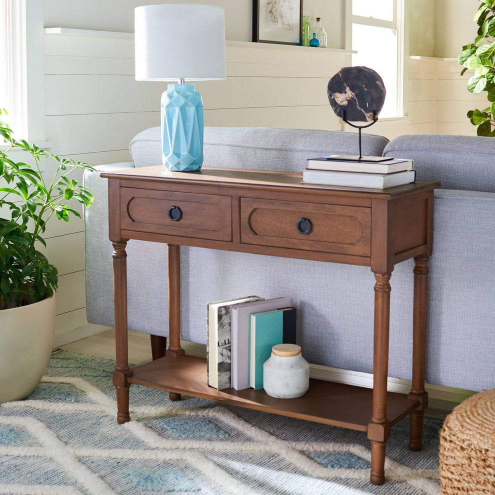 Safavieh Allura 2Drw Console Table | Console Tables | Modishstore - 12