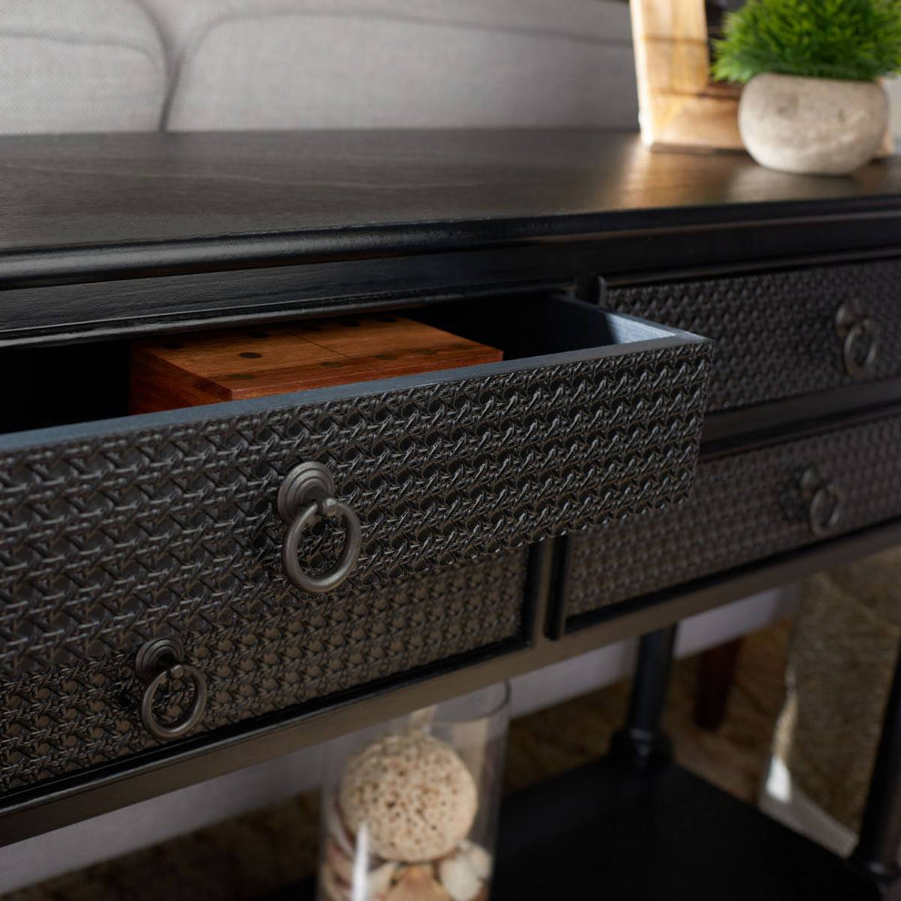 Safavieh Haines 4Drw Console Table | Console Tables | Modishstore - 4
