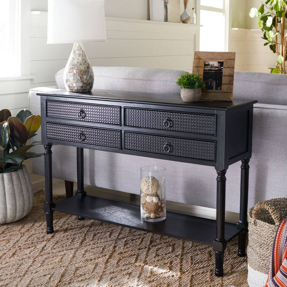 Safavieh Haines 4Drw Console Table | Console Tables | Modishstore - 2