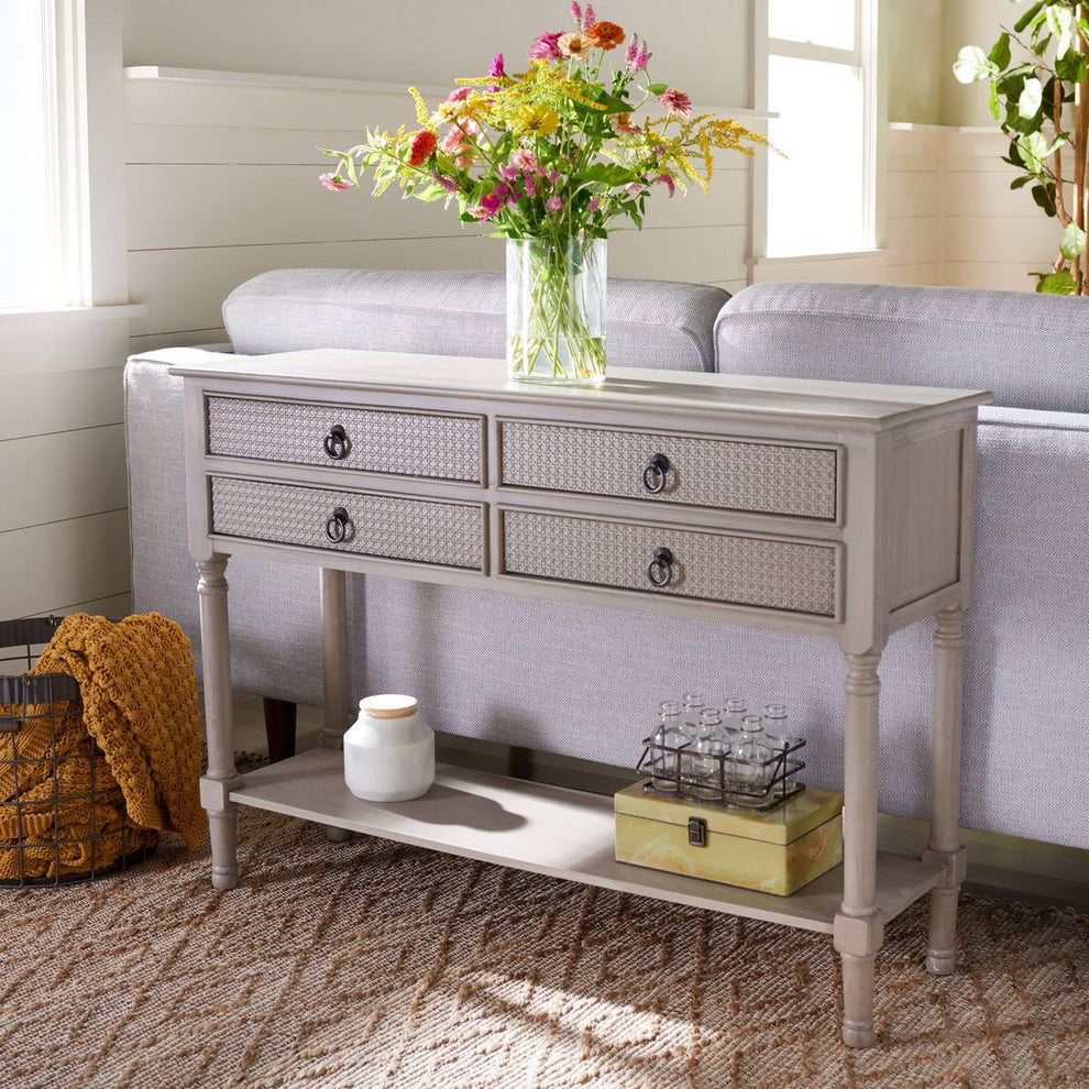 Safavieh Haines 4Drw Console Table | Console Tables | Modishstore - 10