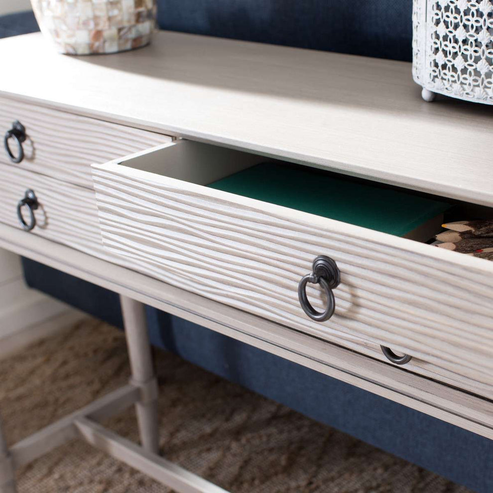 Safavieh Aliyah 4Drw Console Table - Greige | Console Tables | Modishstore - 4