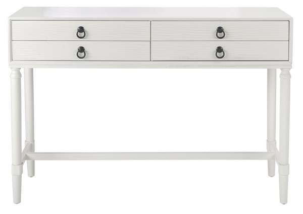 Safavieh Aliyah 4Drw Console Table - White | Console Tables | Modishstore - 2
