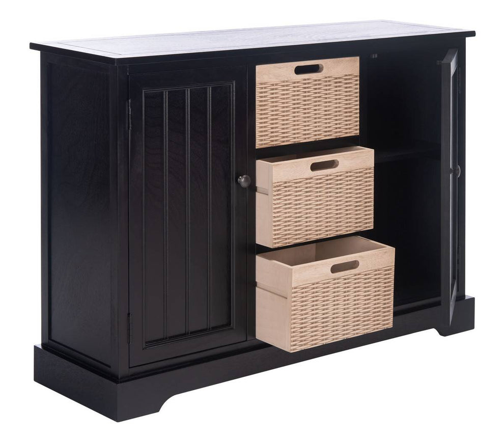 Safavieh Landers 2Dr & 3 Removable Baskets | Console Tables | Modishstore - 6